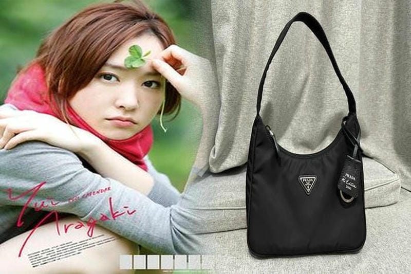 prada ナイロン ボストン バッグ