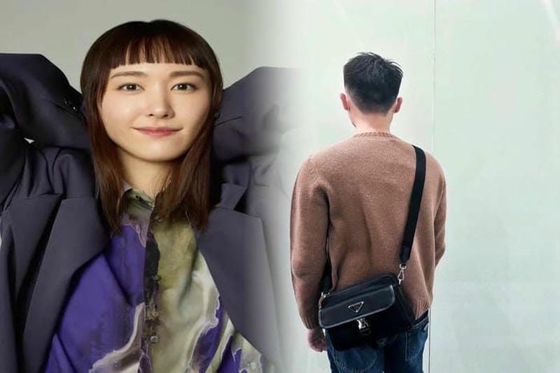 プラダ ブリック サフィアーノ レザー バッグ