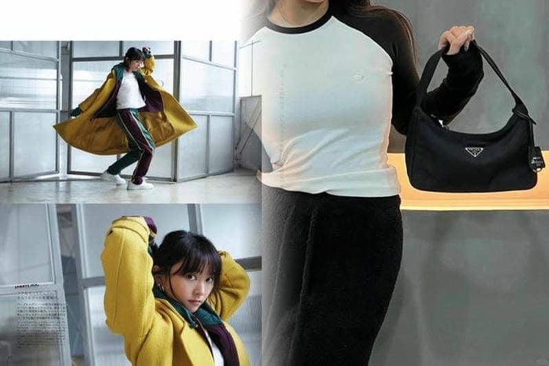 プラダ 迷彩 バッグ レディース