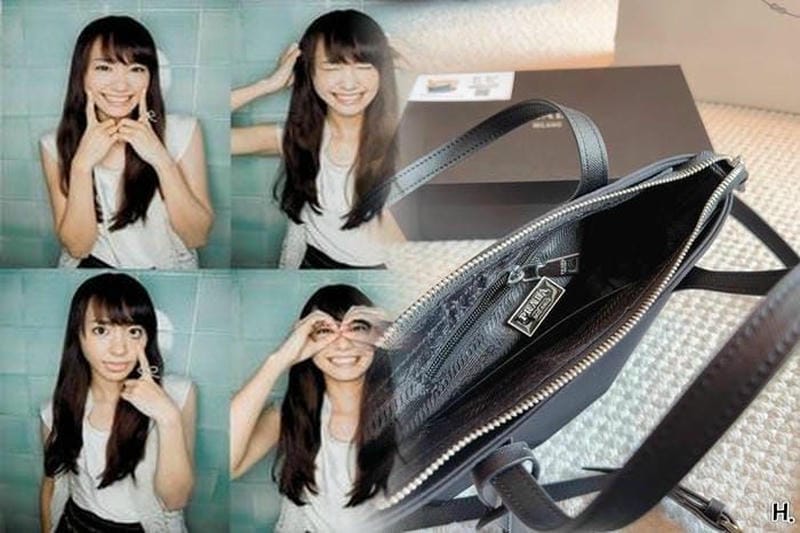 prada ナイロン トート バッグ