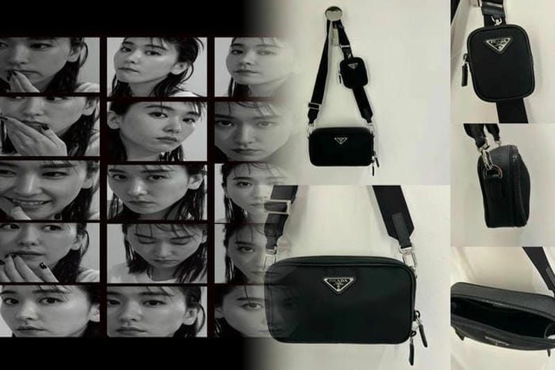 prada ボストン バッグ ナイロン