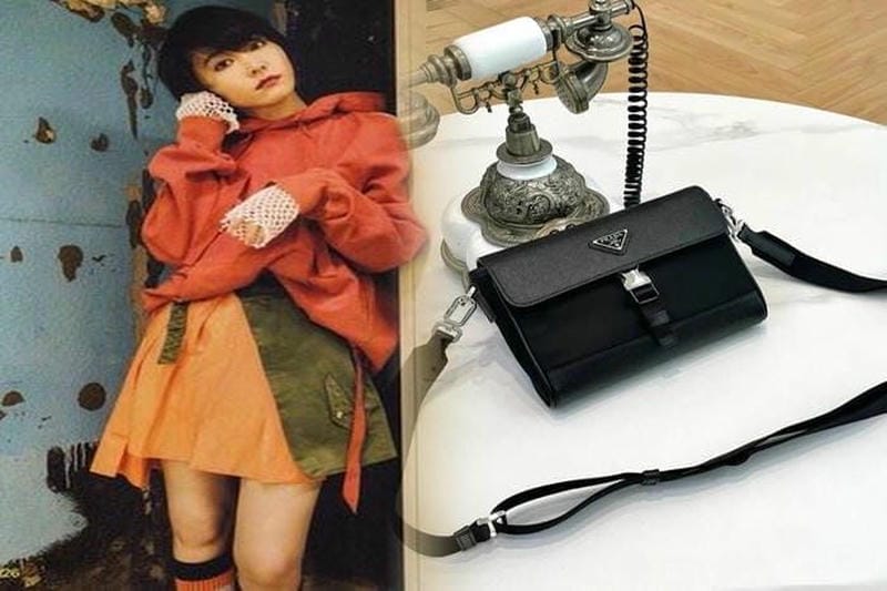 プラダ ショルダー バッグ 布