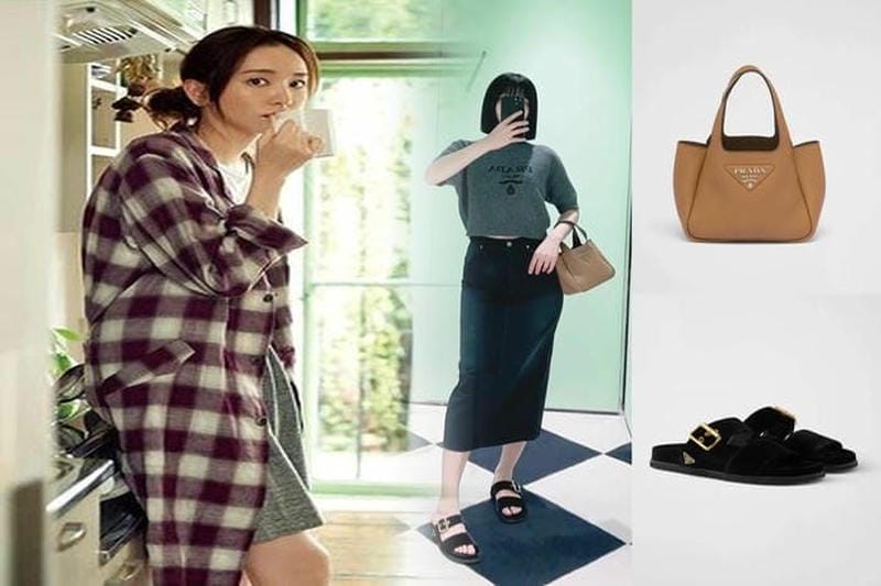 プラダ ショルダー バッグ コーデ