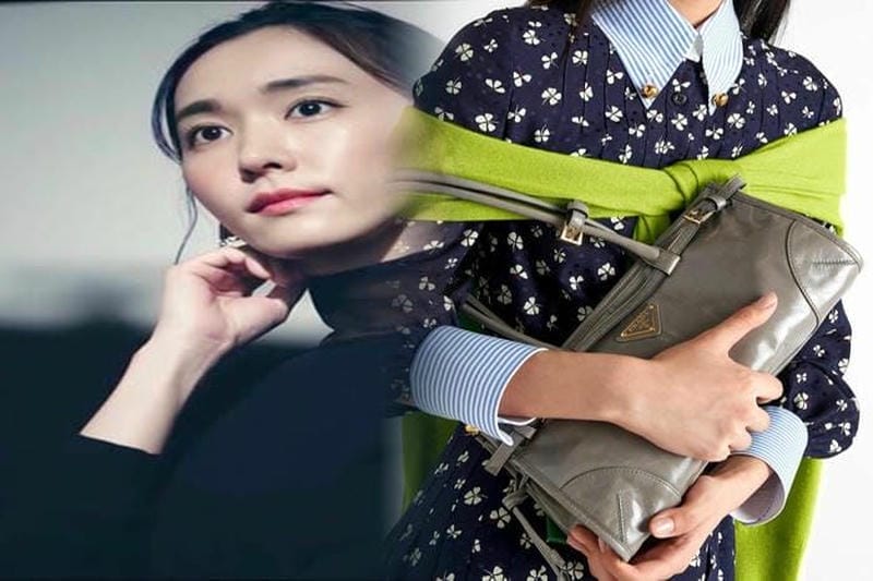 プラダ ブリック サフィアーノ レザー バッグ