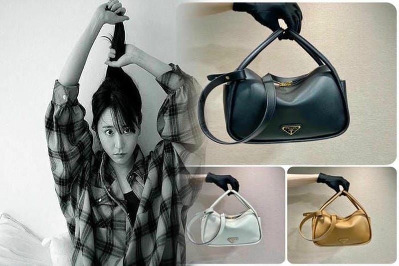 プラダ スタッズ ショルダー バッグ