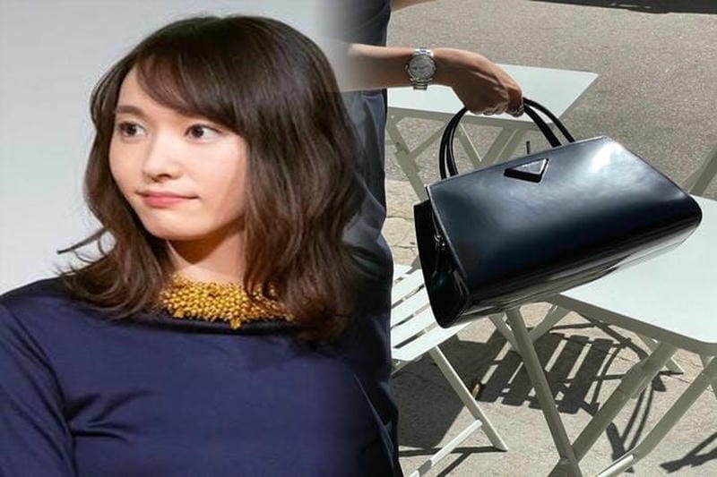 PRADA キルテッド ナッパレザー チェーンウォレット/ミニバッグ