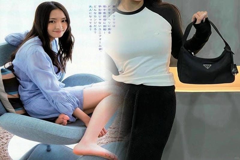 プラダ バッグ 赤 サフィアーノ