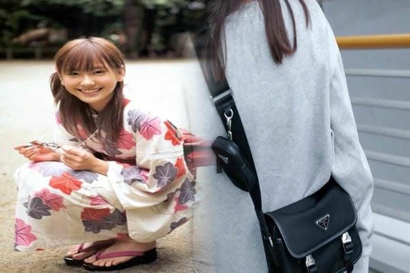 プラダ ナイロン ショルダー バッグ コーデ