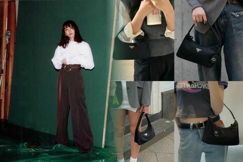 プラダ バッグ ナイロン トート