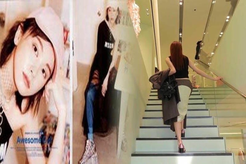 PRADA ファブリック ハンドバッグ