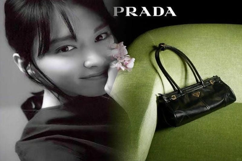 prada サフィアーノ ショルダー バッグ