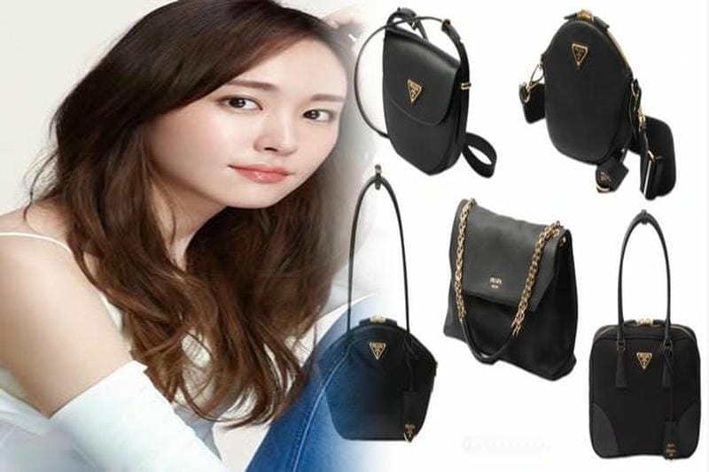 プラダ22年初夏の新作アイテム、手編みのラフィアバッグ＆トライアングルロゴを配した厚底サンダル