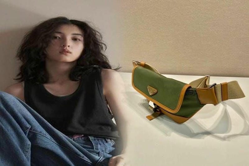 プラダ バッグ 赤 サフィアーノ