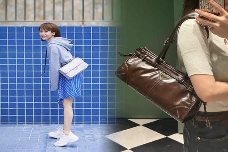 19AW新作 PRADA ダイアグラム クロスボディ 1BH084 BK