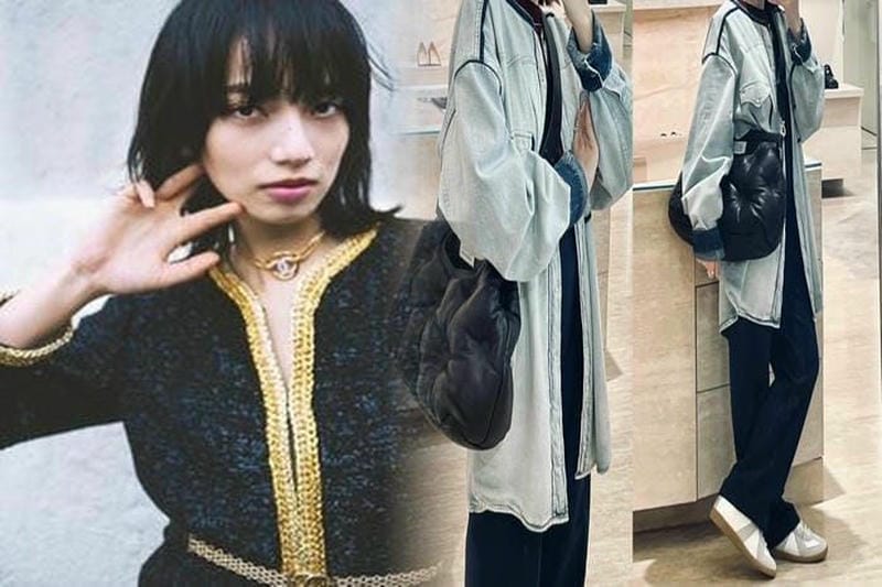 Maison Margielaのバッグを使った大人カジュアルなスタイル提案