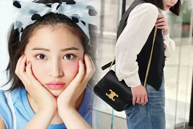 ギフトに人気上品☆セリーヌ ミニ バケット トリオンフ 10K943FJ9