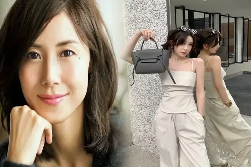 古典的なバッグと新しいスタイルの混合は、セリーヌの滑走路で見られました