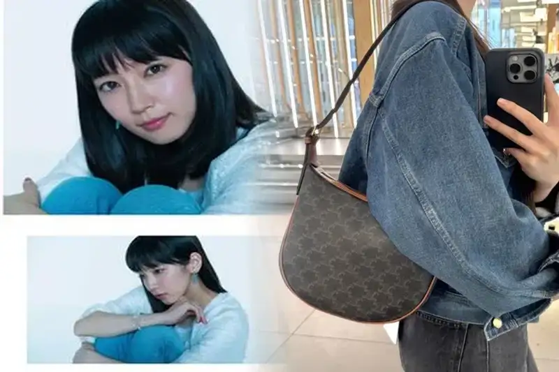 ギフトに人気上品☆セリーヌ ミニ バケット トリオンフ 10K943FJ9