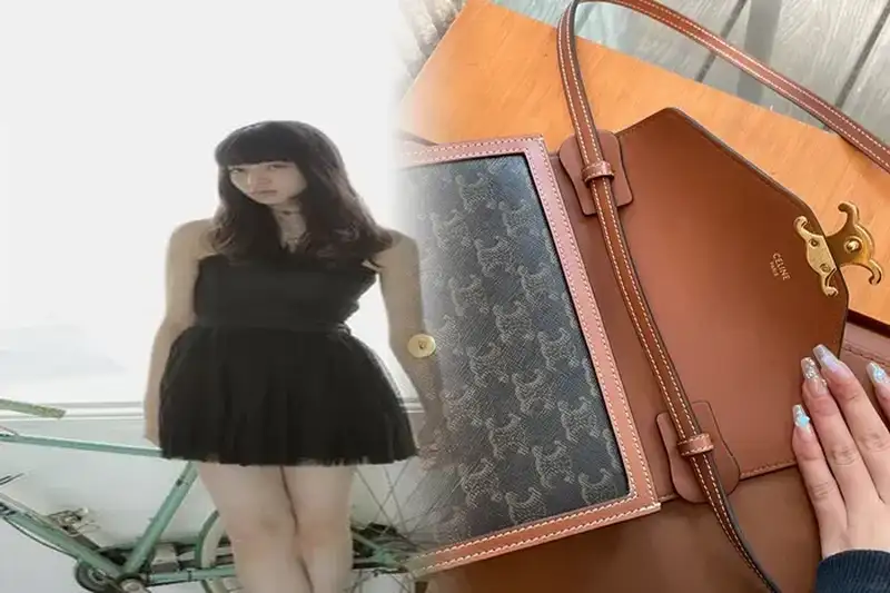 馬の蹄をデザインに！セリーヌ 赤 バッグで個性をプラス