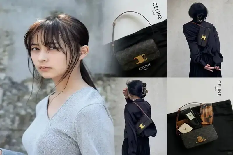 Celine★カマラット バックル ベルト ラージ