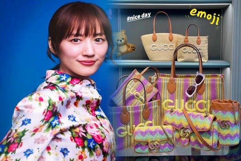 日本未入荷のグッチショルダーバッグで個性的に