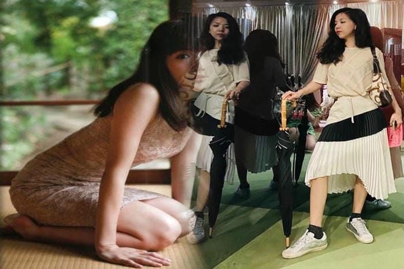 ノラサラザールと彼女の70年代ビンテージグッチバッグ