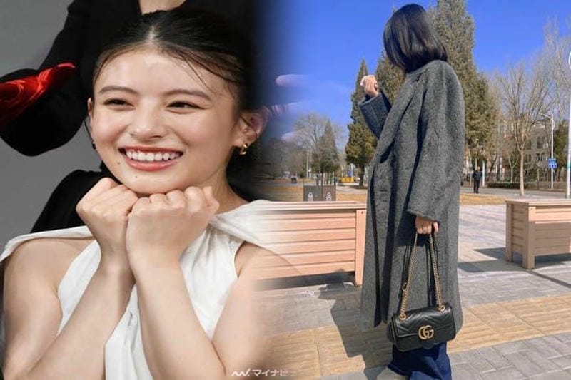 GUCCI GGスプリーム モノグラム ショルダーバッグ