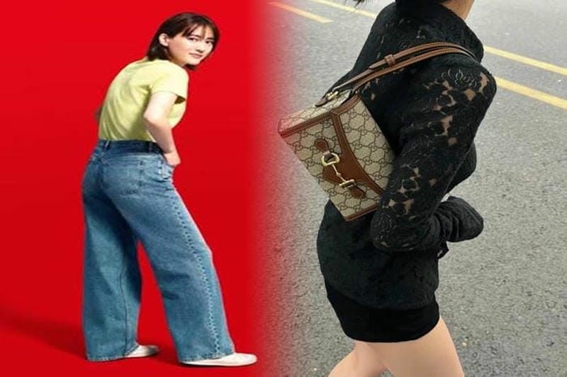 【送料込み】グッチ 19SS ラミネート レザー ミニバッグ