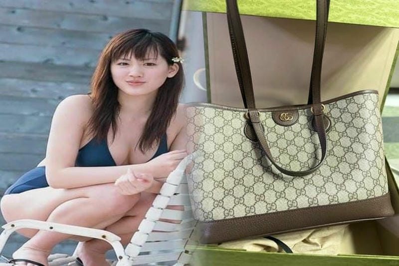 GUCCI キルティングレザー スモールショルダーバッグ