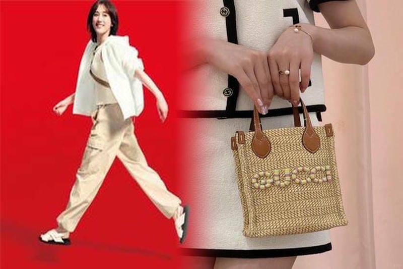 大人気★GUCCI★ Rajah maxi レザー/スエード トートバッグ