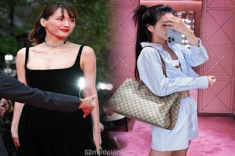 黒いバッグにチェーンでエッジを効かせる！グッチのおすすめ