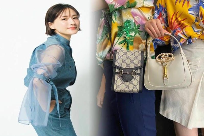 GUCCI GGスプリーム モノグラム ショルダーバッグ