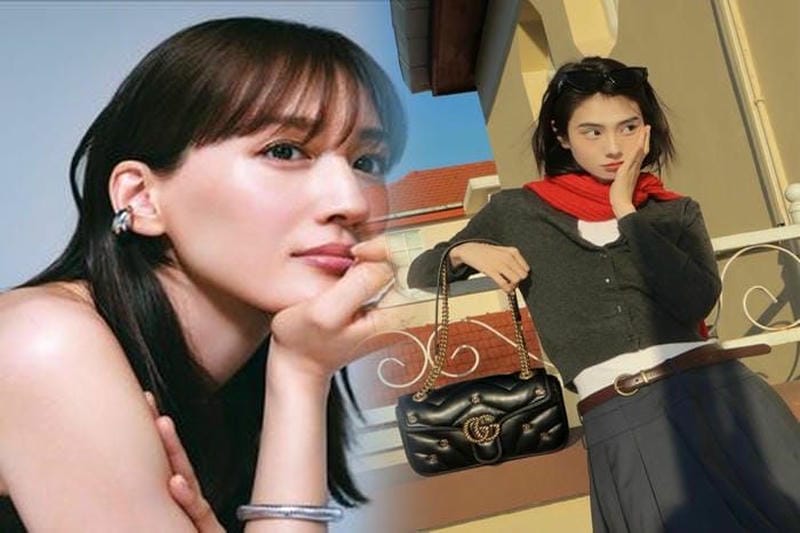 gucci ショルダー バッグ コーデ