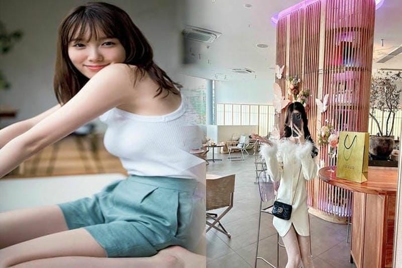 横掛けグッチバッグでシンプルにスタイリッシュなコーデを