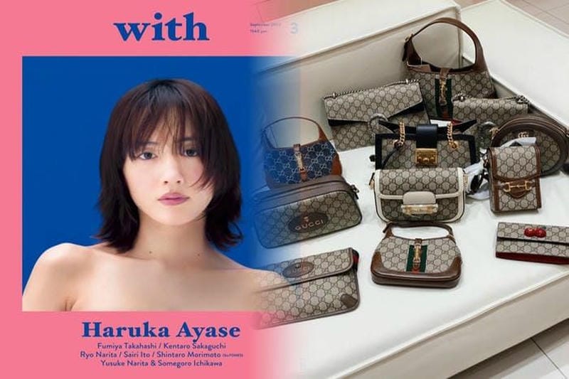 花柄リュックで差をつける！グッチのカジュアルスタイル