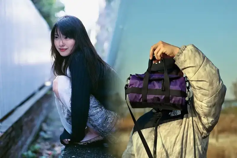 通学にも便利！ノースフェイスの黒リュックでシンプルにおしゃれ