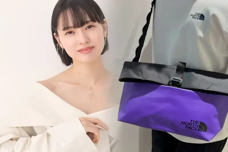 斜めがけスタイルがかっこいい！ノースフェイスのウエストバッグコーデ