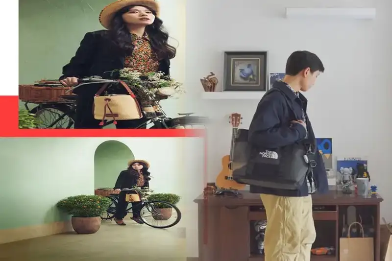 ビジネスにも使える！ノースフェイスのショルダーバッグでおしゃれな通勤スタイル