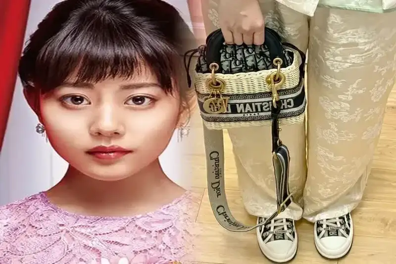 トートバッグ ディオール風