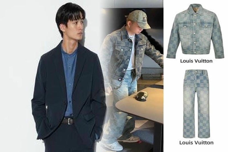 Louis Vuitton からのジャケット登場