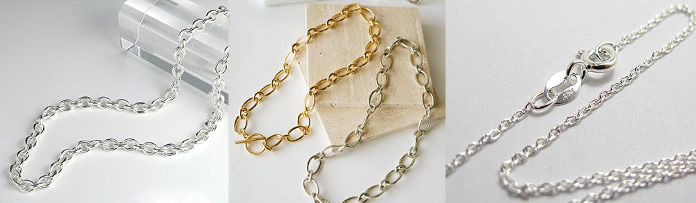 シルバー925ネックレスチェーン
