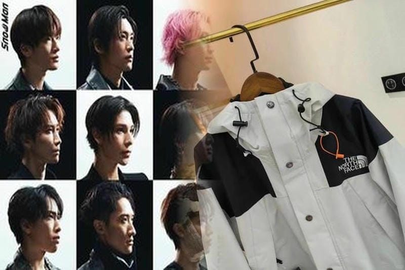 男性用ノースフェイスパーカー