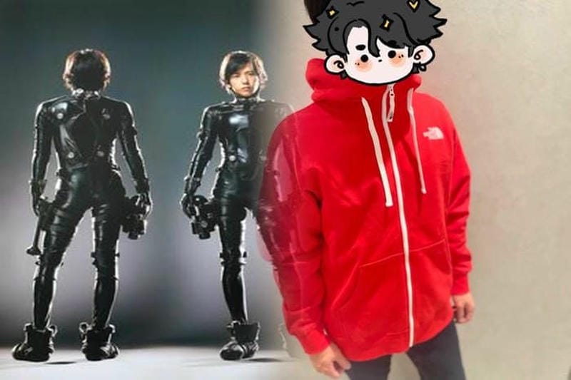 ノースフェイスダウンベスト着こなし