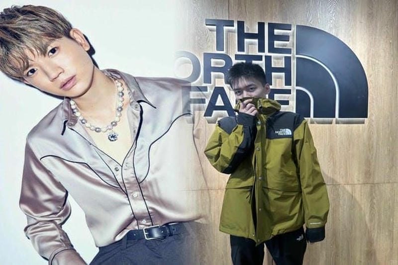 ノース フェイス vault コーデ