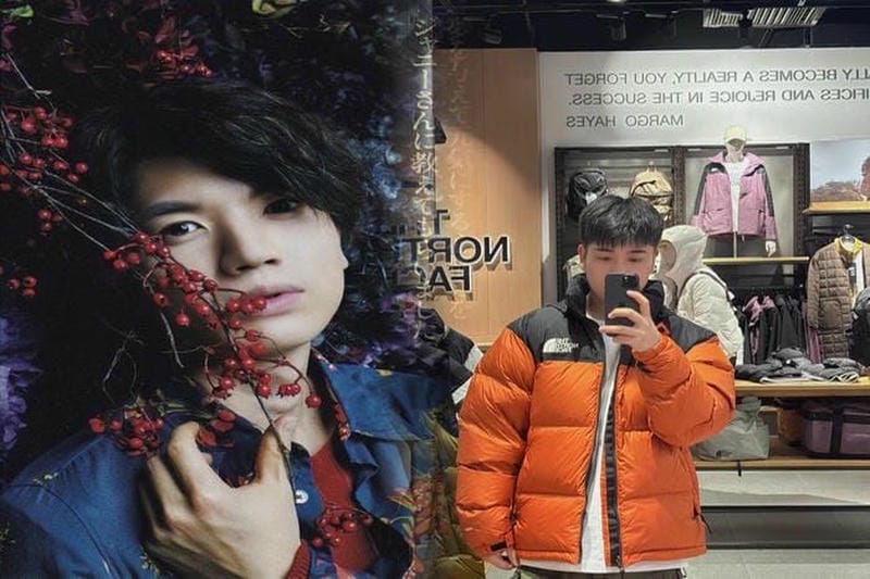 go out 表紙 ノース フェイス