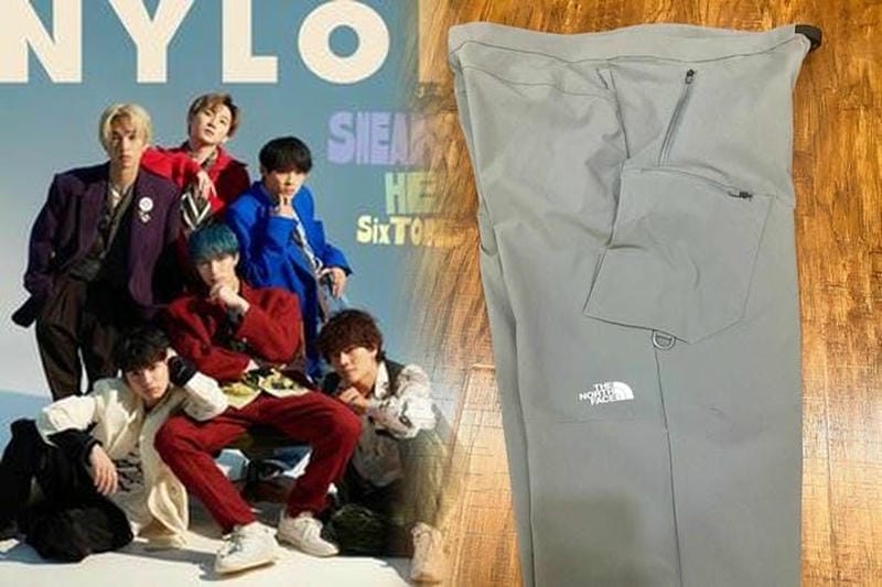 ノース フェイス トレーナー カーキ