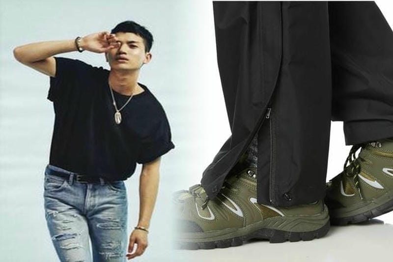 パープル レーベル ノース フェイス