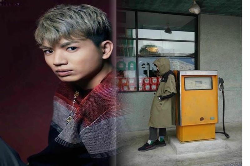 ノース フェイス ニット 帽 ベージュ