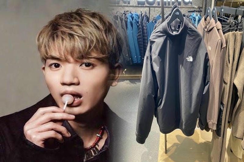 ノース フェイス ホット ショット 紐