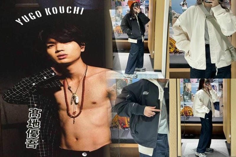 the north face トレーナー